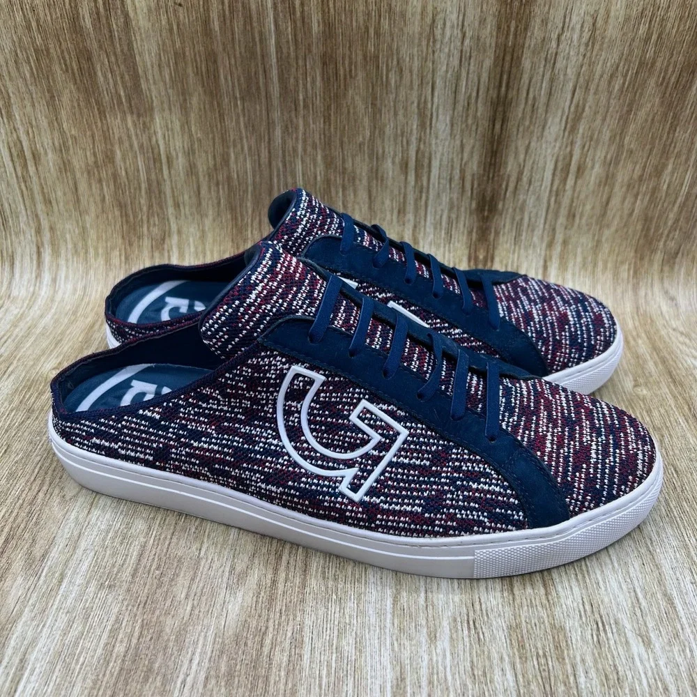 G/FORE Quarter G Knit Durf Mule Men's Size 12 Twilight Knit Suede G4MFD22F25
